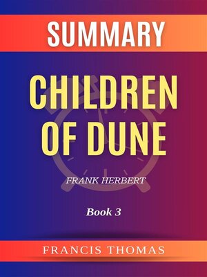 cover image of Summar of Children of Dune by Frank Herbert -Book 3
